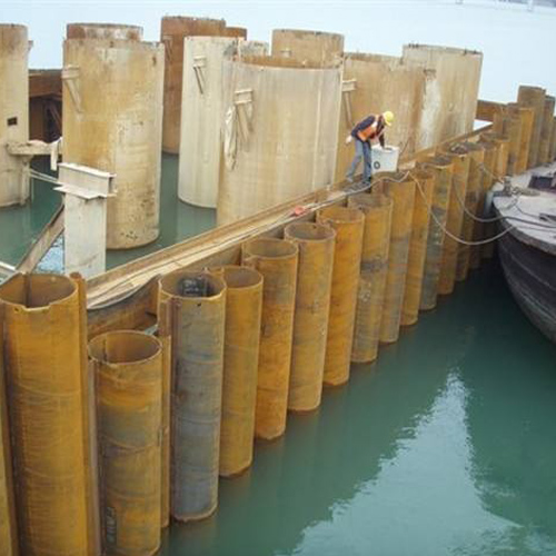 马鞍山钢护筒现场安装