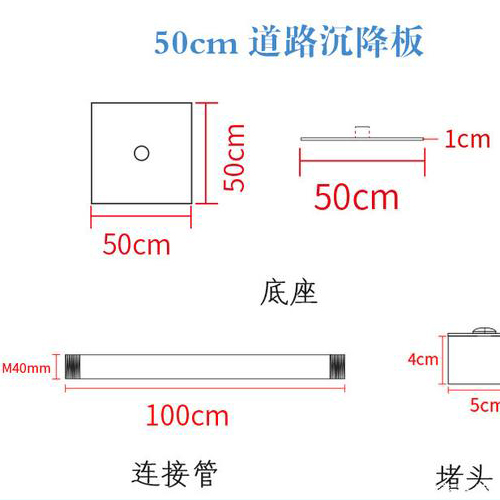 马鞍山沉降板规格型号如何选择？
